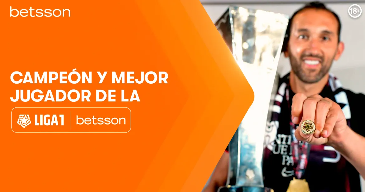 Betsson premió con el Anillo de oro al mejor jugador de la Liga 1 Betsson