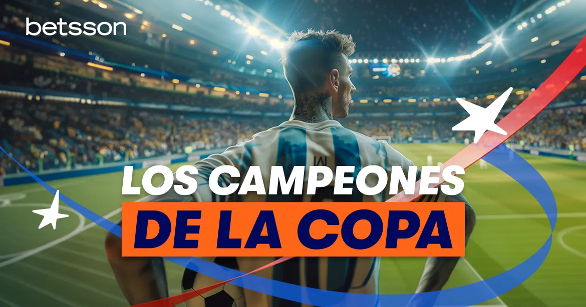 Los campeones de la Copa América